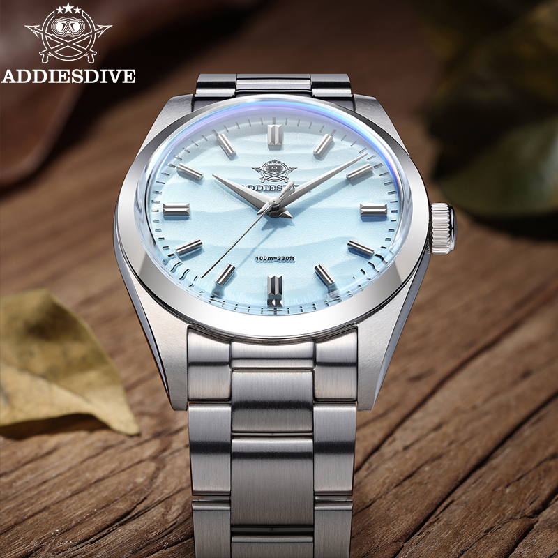 Luxury Watch Packaging Box - ADDIESDIVE 36 ミリメートル腕時計女性用トップブランド日本 VH31 クォーツステンレス鋼 100