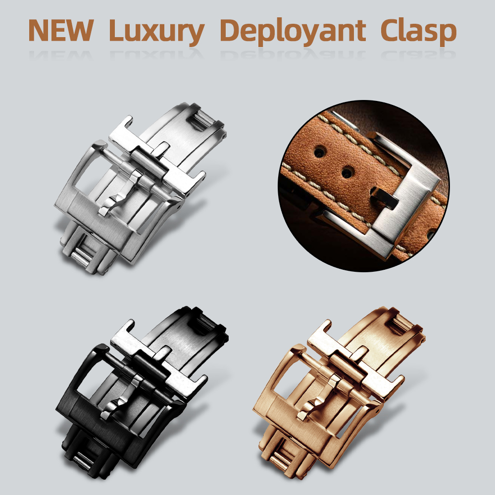 Luxury Watch Name - 新しい高級デプロイアントクラスプ 16 ミリメートル 18 ミリメートル 20