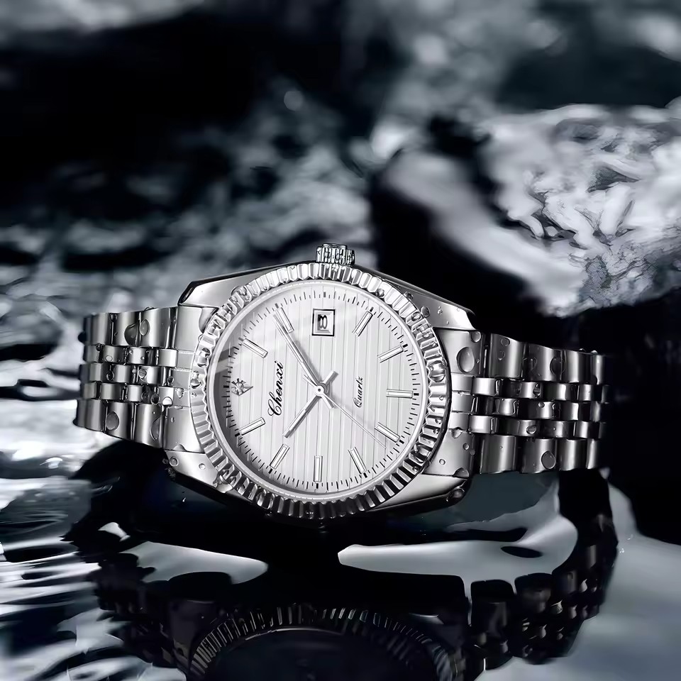 CHENXI 004D メンズクォーツ時計高級ステンレス鋼防 - Luxury Watch Jacob And Co のレビューと価格
