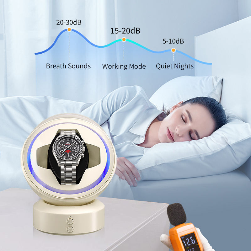 Niworkshop-LEDライト付き自動巻きワインダー、収 - Luxury Watch Winder Box のレビューと価格