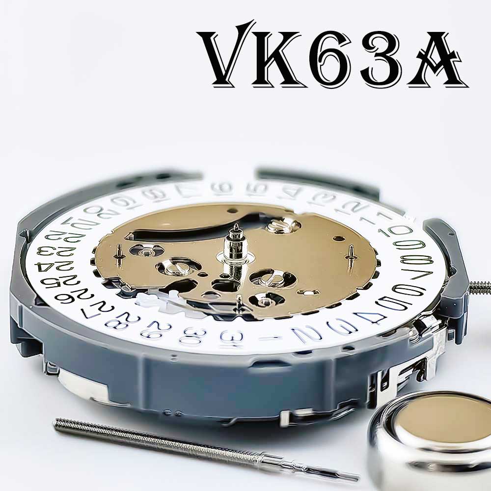 日本輸入クォーツムーブメント VK63 24時間3時位置カレ - Perpetual Calendar Watch のレビューと価格
