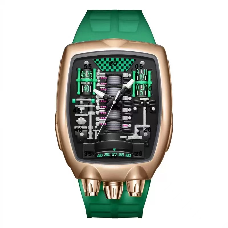 ファッショナブルなクォーツメンズウォッチ エンジンスポーツウ - Luxury Watch Jacob And Co のレビューと価格