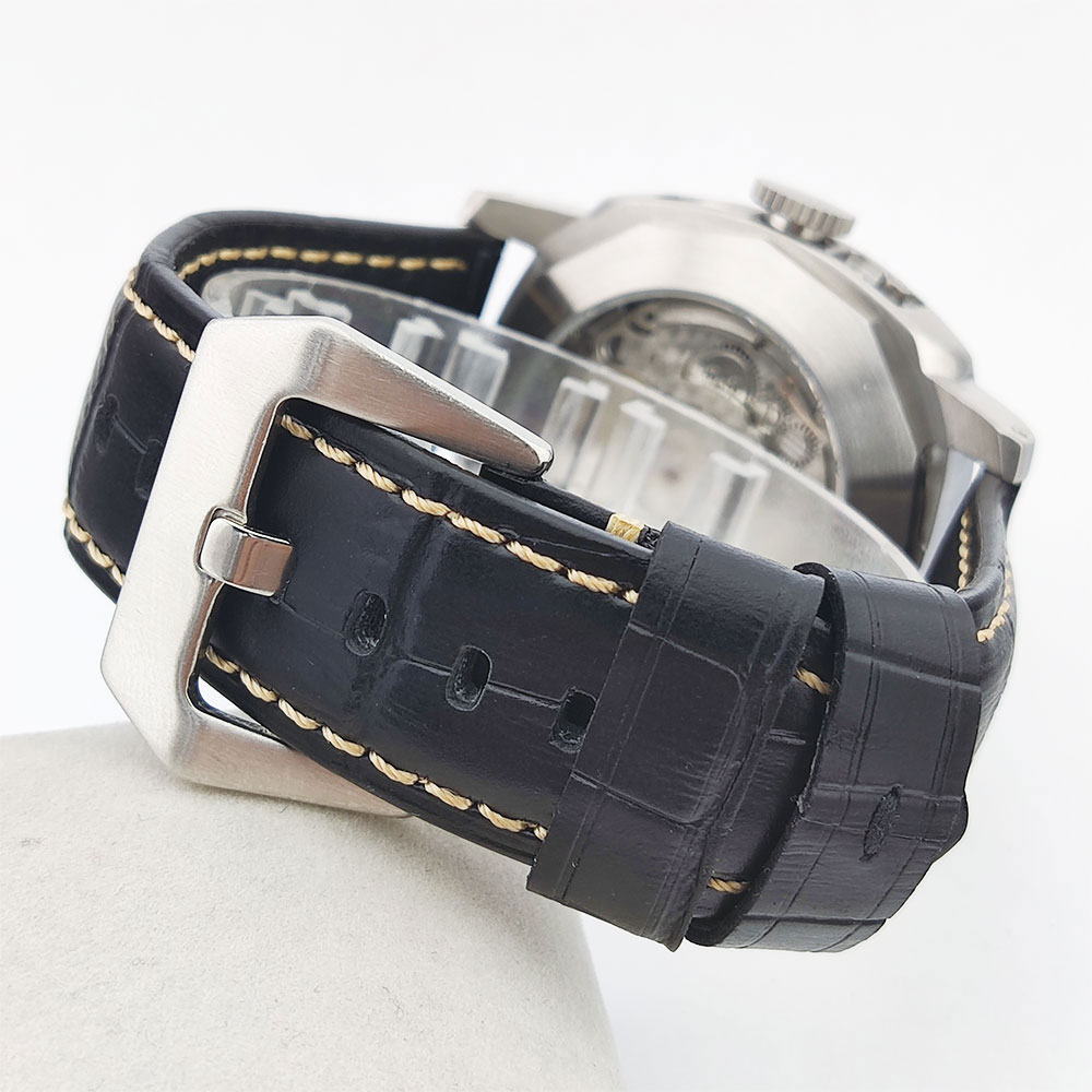 44mm メンズ腕時計 シーガル ST2555 ムーブメント - Perpetual Calendar Watch のレビューと価格