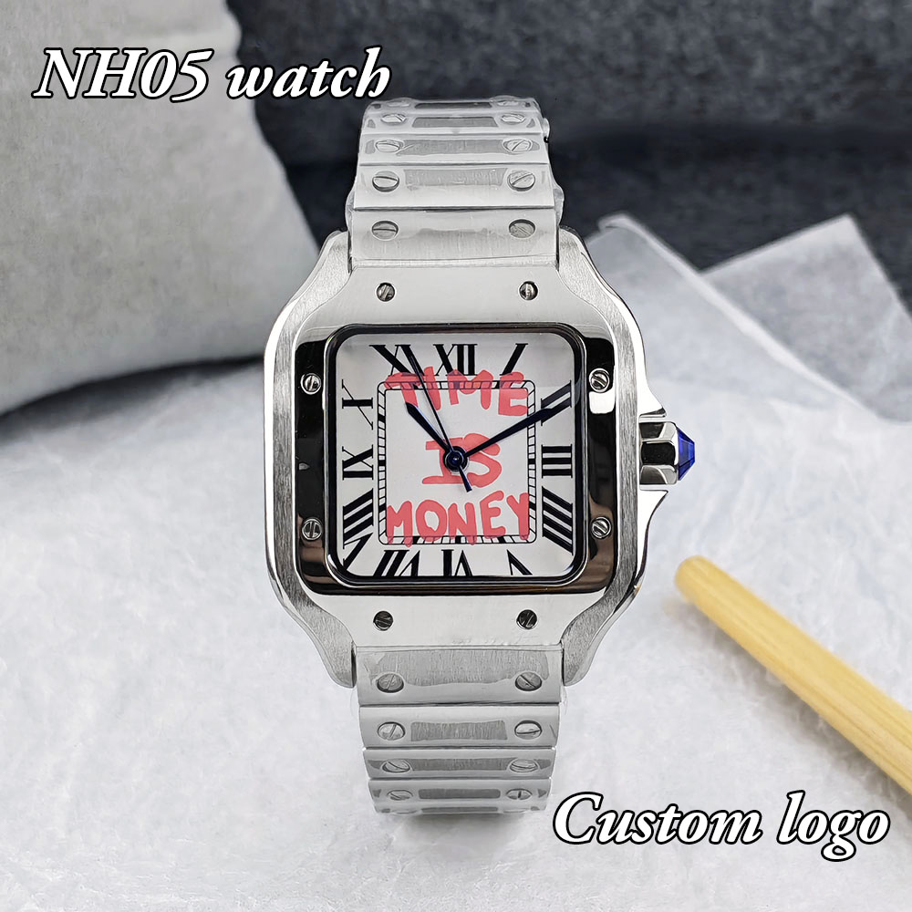 新しい NH05 スクエアウォッチ タイム イズ マネー ウ - Luxury Watch Time のレビューと価格