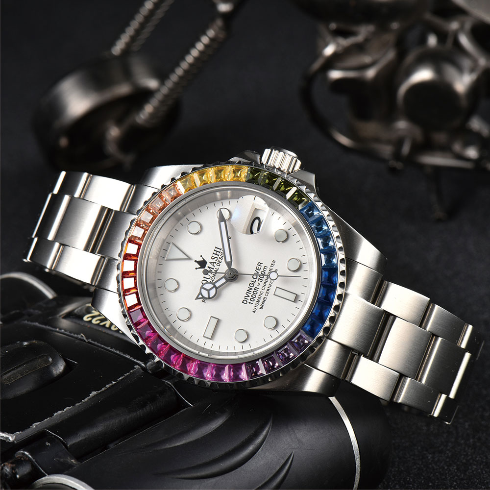 40mm 高級ダイビングメンズウォッチ NH35 ムーブメン - Perpetual Calendar Watch のレビューと価格