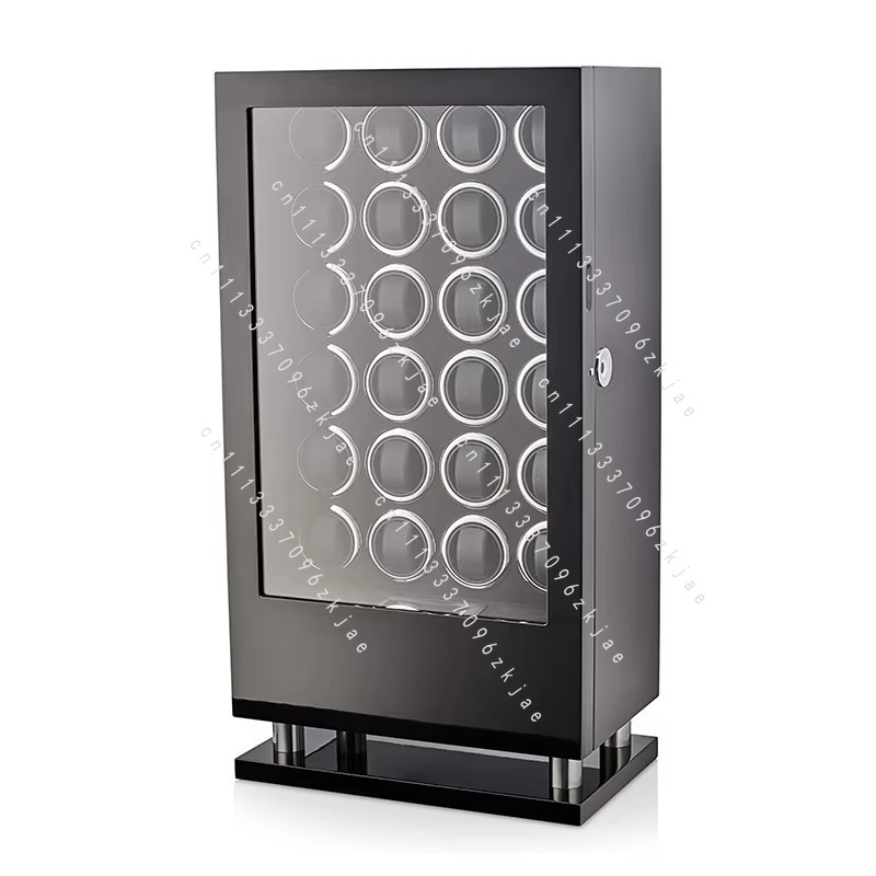 高級自動巻き時計ワインダー 24/30スロット 木製機械式時 - Luxury Watch Winder Box のレビューと価格