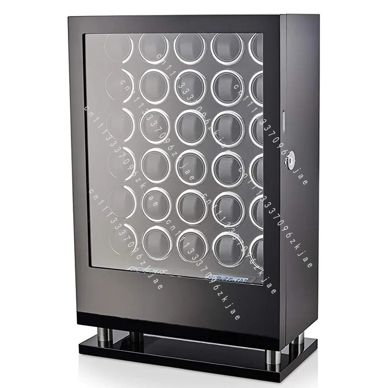 高級自動巻き時計ワインダー 24/30スロット 木製機械式時 - Luxury Watch Winder Box のレビューと価格