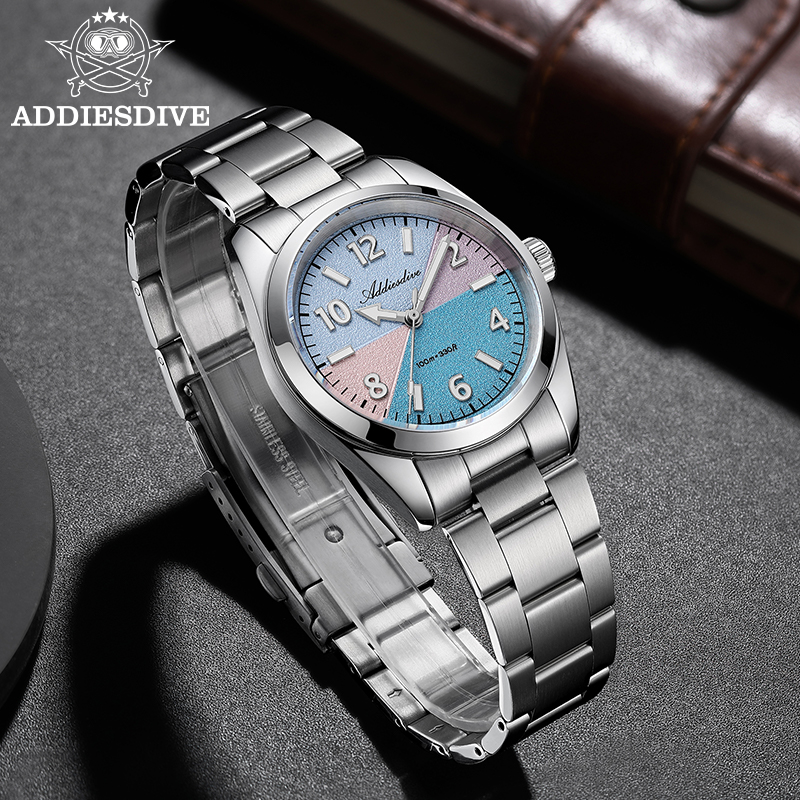 ADDIESDIVE サファイアガラス時計女性の新しい高級  - Luxury Watch Packaging Box のレビューと価格