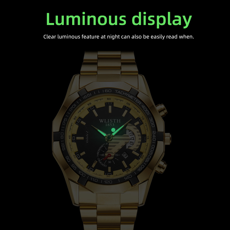 高級ブランドマンウォッチ防水発光日付スポーツマン腕時計ステン - Luxury Watch Name のレビューと価格