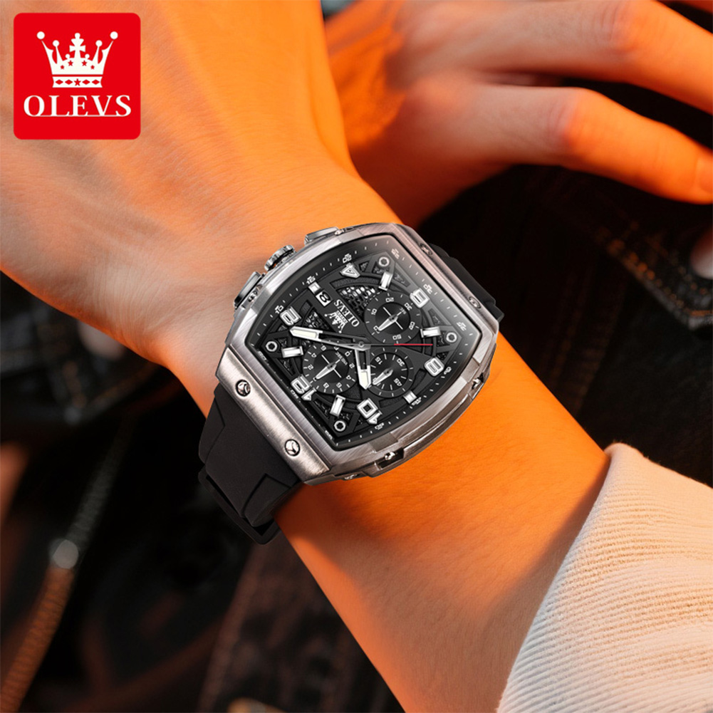 OLEVSメンズ腕時計2976高級ファッショントノー型クォー - Luxury Watch Name のレビューと価格