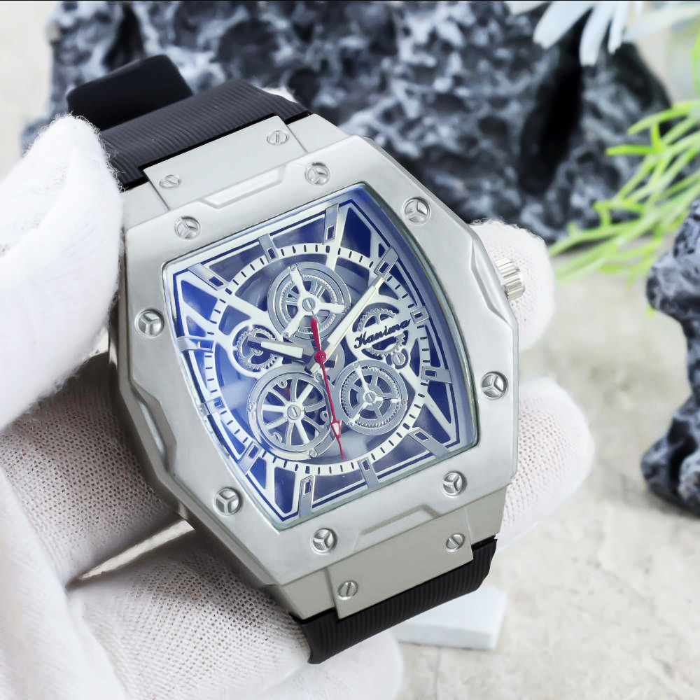 メンズファッション中空シリコンストラップ腕時計ビジネスカジュ - Luxury Watch Jacob And Co のレビューと価格