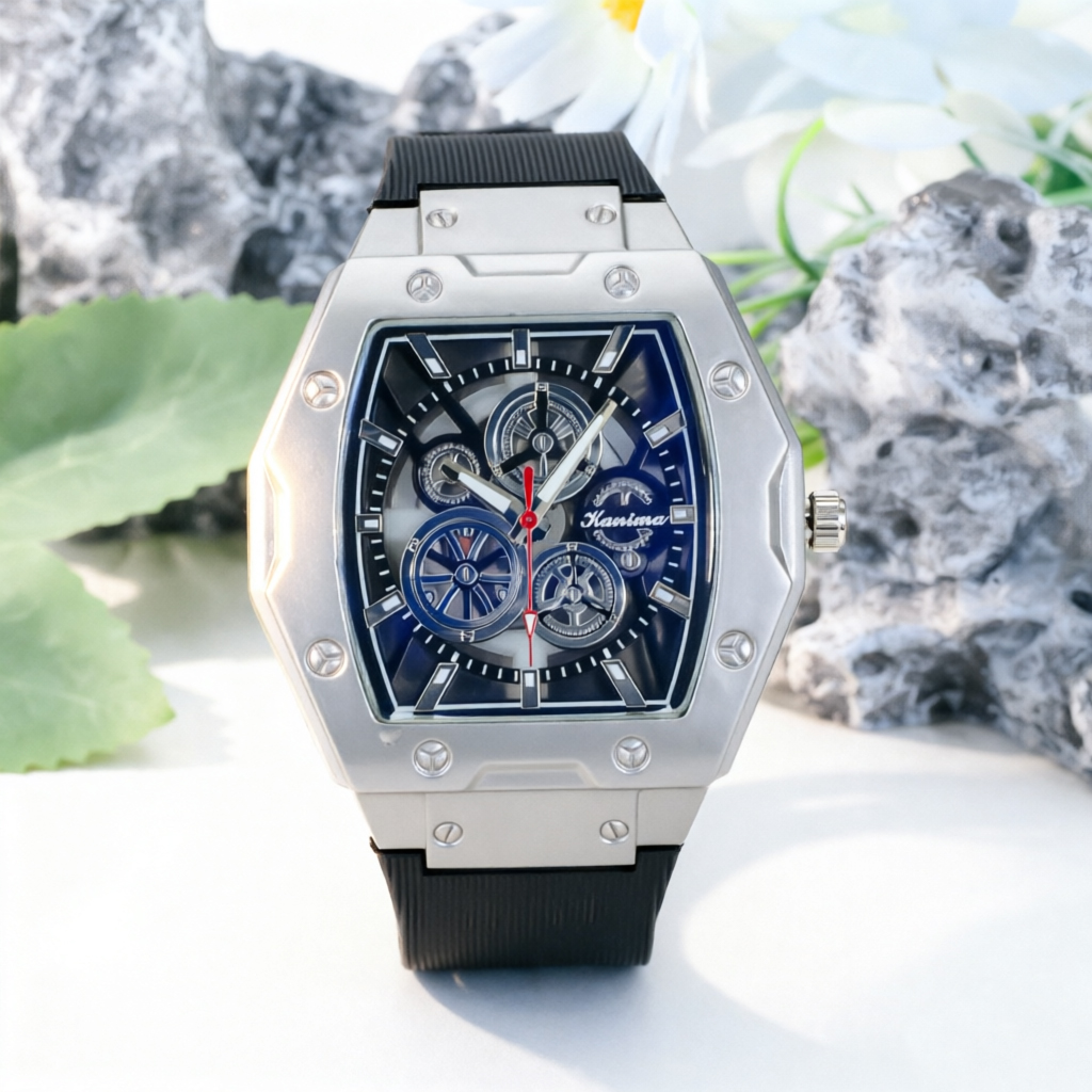 メンズファッション中空シリコンストラップ腕時計ビジネスカジュ - Luxury Watch Jacob And Co のレビューと価格