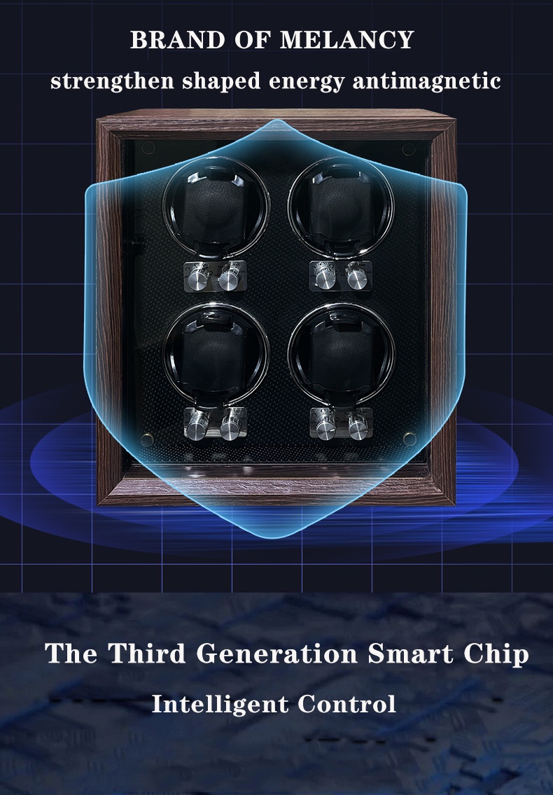 スポットグッズ 1/2/4/6 スロット自動ウォッチワインダ - Luxury Watch Winder Box のレビューと価格