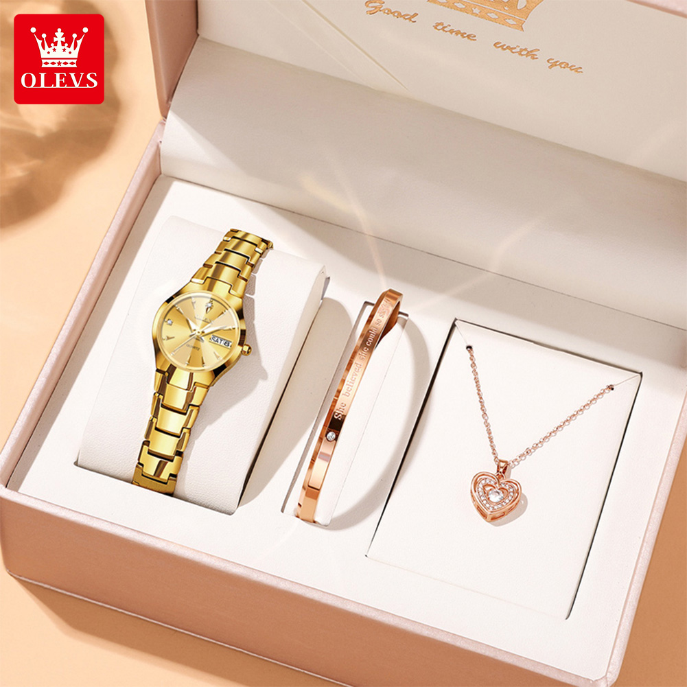 OLEVSレディース腕時計8697高級エレガントクォーツ腕時 - Luxury Watch Lady のレビューと価格