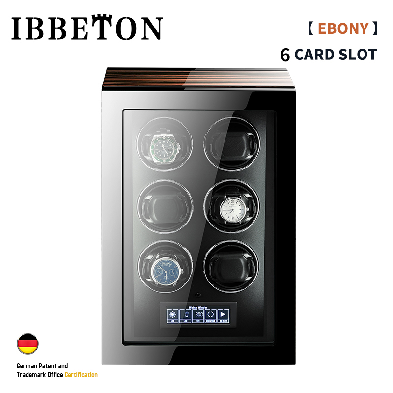 高級自動時計ワインダー 24 時計、マブチモーター LCD  - Luxury Watch Winder Box のレビューと価格