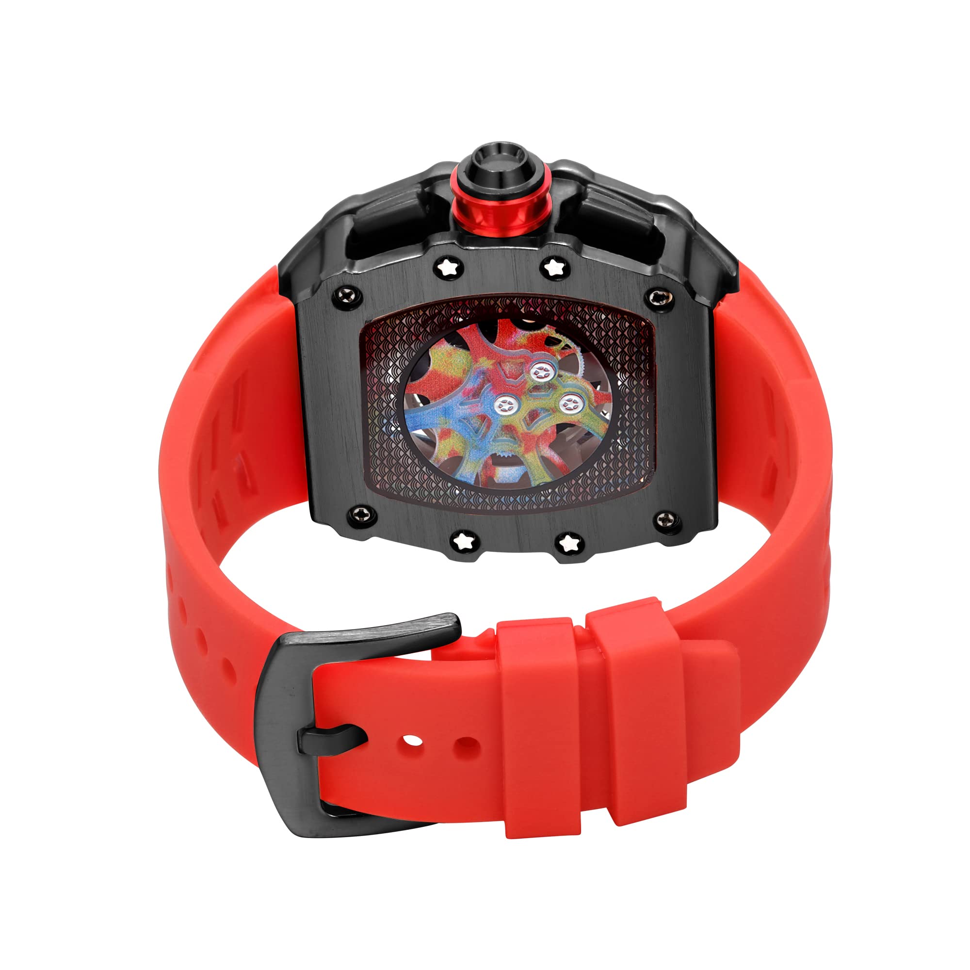 高級腕時計メンズ腕時計トノー多機能落書きダイヤル自動日付防水 - Luxury Watch Jacob And Co のレビューと価格