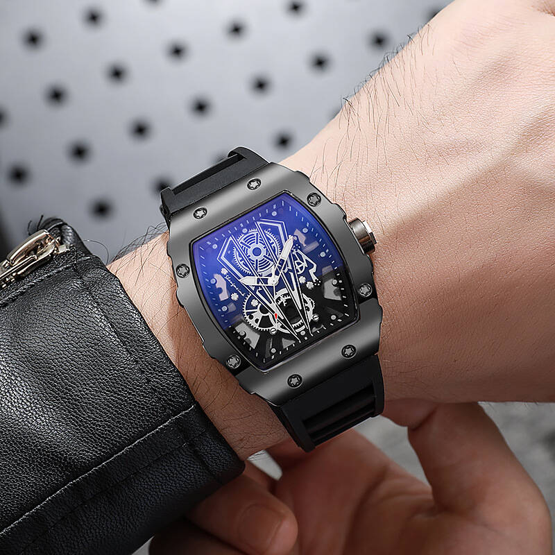 1/2 個の高級ラージダイヤルメンズクォーツ時計カジュアルシ - Luxury Watch Jacob And Co のレビューと価格