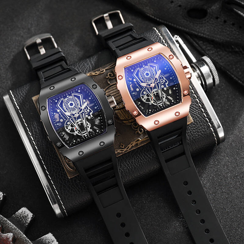 1/2 個の高級ラージダイヤルメンズクォーツ時計カジュアルシ - Luxury Watch Jacob And Co のレビューと価格