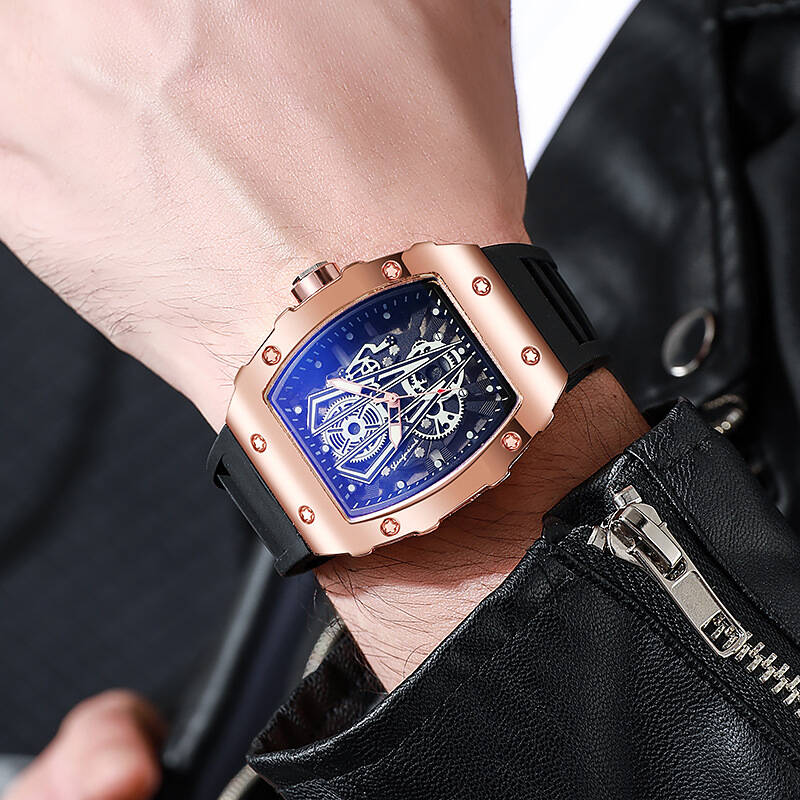 1/2 個の高級ラージダイヤルメンズクォーツ時計カジュアルシ - Luxury Watch Jacob And Co のレビューと価格