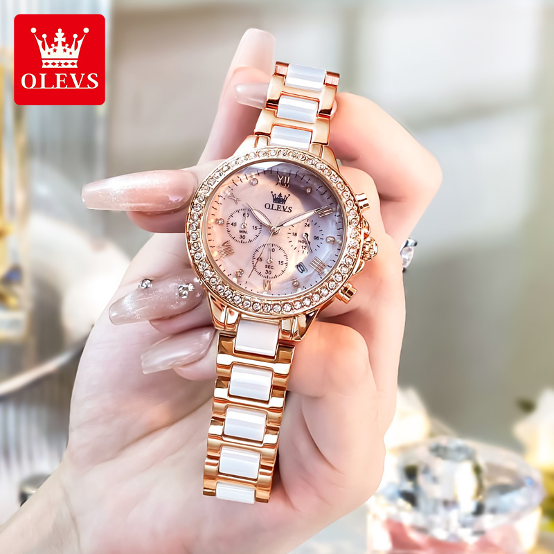 OLEVS 9999 女性の腕時計ブランドオリジナルエレガン - Luxury Watch Time のレビューと価格