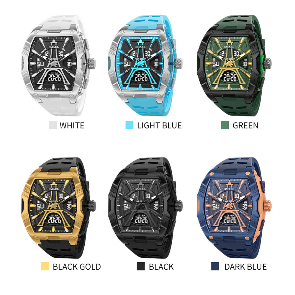 SMAEL 高級メンズ腕時計防水夜光時計男性用高品質 LED - Luxury Watch Jacob And Co のレビューと価格