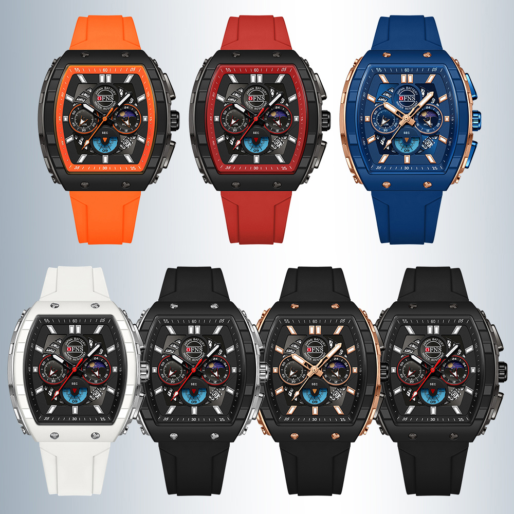 OFNS ファッションクォーツ時計男性用発光防水クロノグラフ - Luxury Watch Jacob And Co のレビューと価格
