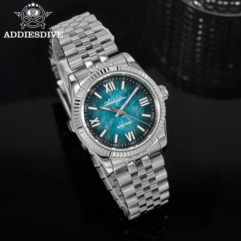 ADDIESDIVE エレガントな女性用腕時計高級サファイア - Luxury Women'S Watch のレビューと価格