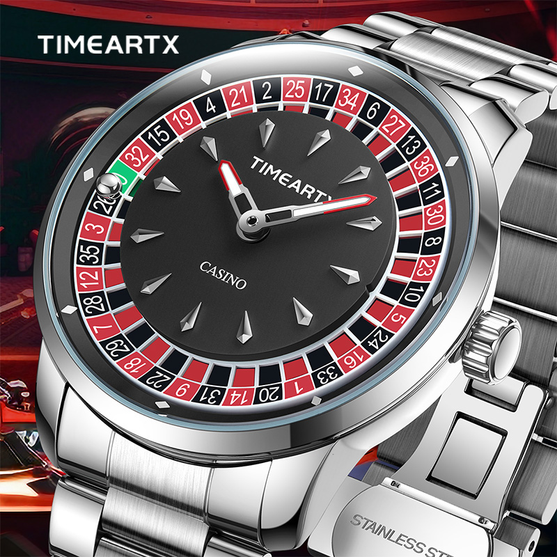 TIMEARTX ブランドの新しい高級クォーツ時計男性用ヨー - Luxury Watch Name のレビューと価格