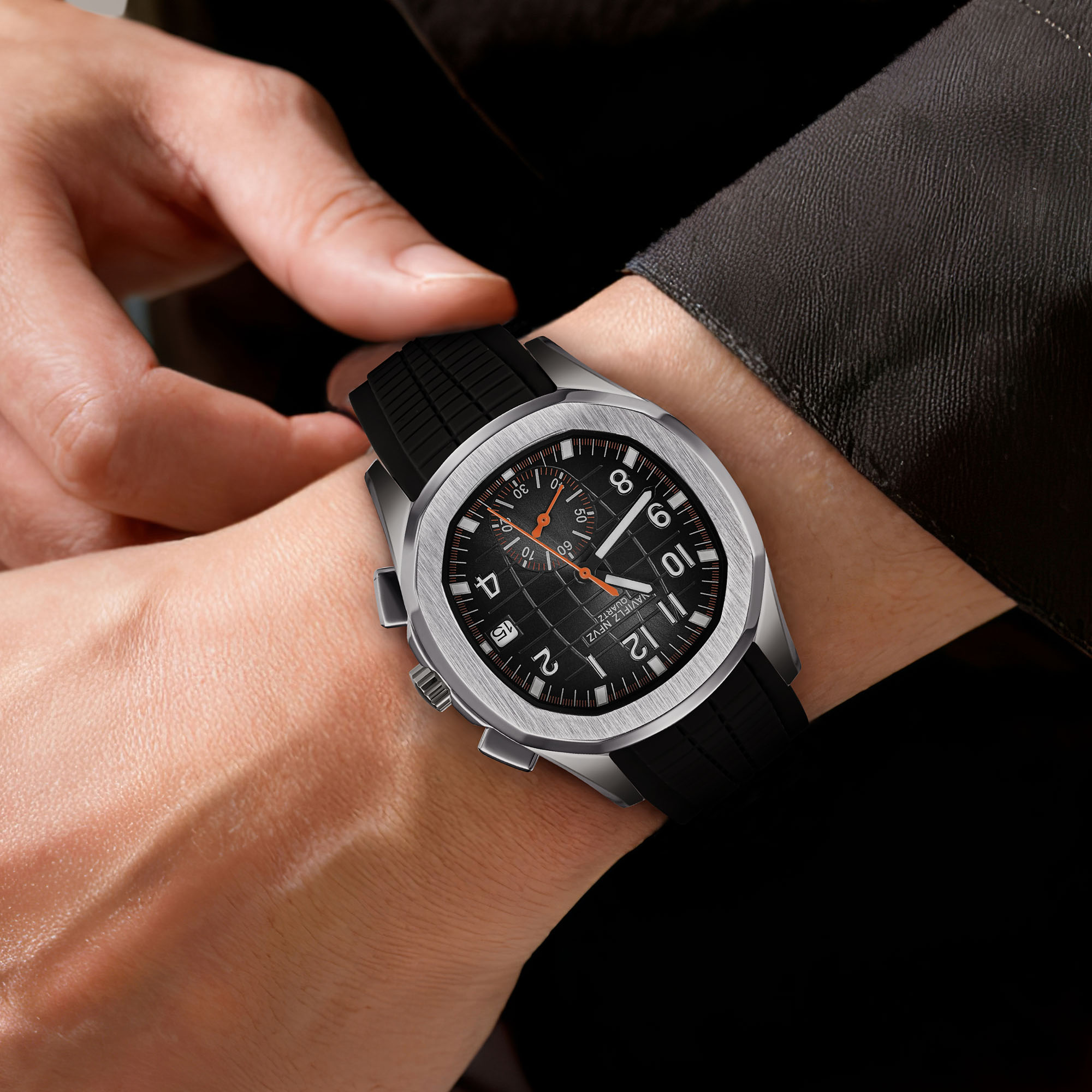 40 ミリメートルメンズ高級腕時計 NAVIFLZ NFVZ - Luxury Watch Packaging Box のレビューと価格