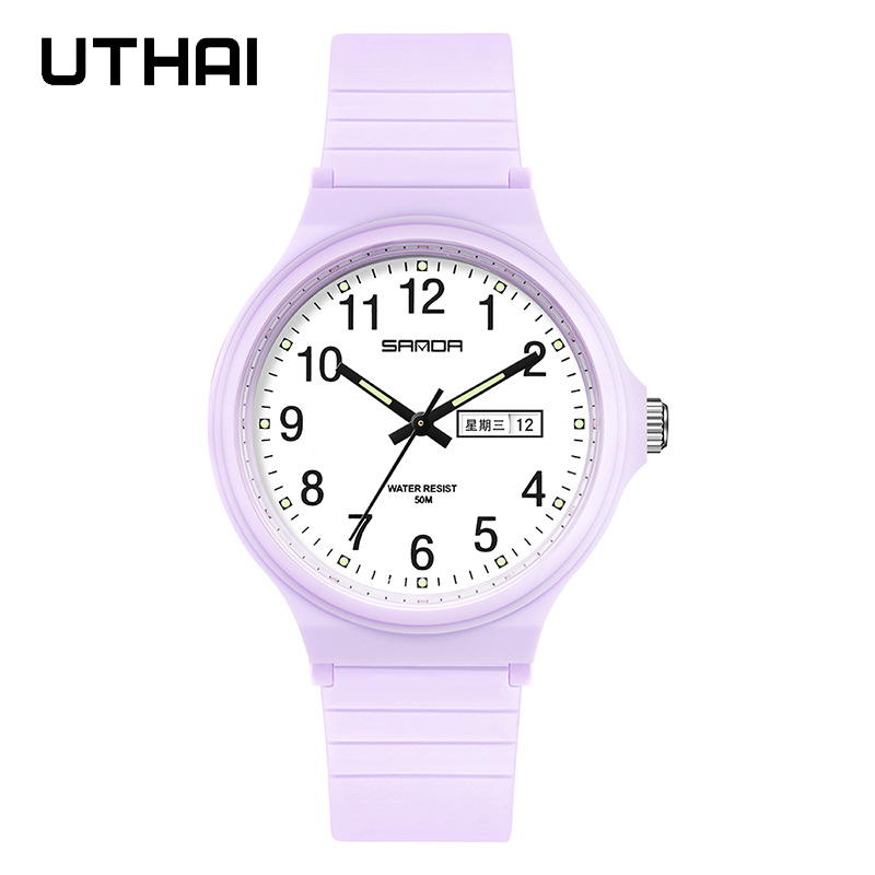 UTHAI L02 レディース腕時計ファッションシンプルなメ - Perpetual Calendar Watch のレビューと価格