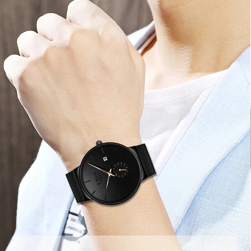 Ligeファッションメンズ腕時計トップブランド高級クォーツ時 - Luxury Watch Name のレビューと価格