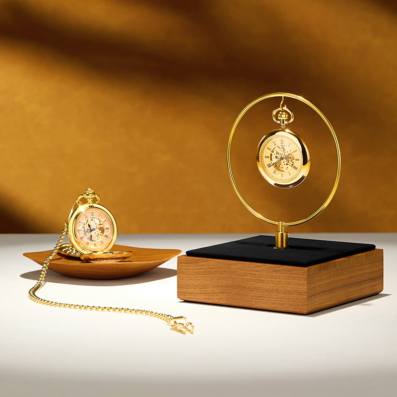 Oirlv 高級懐中時計ディスプレイスタンド ゴールドメタル - Luxury Watch Display のレビューと価格