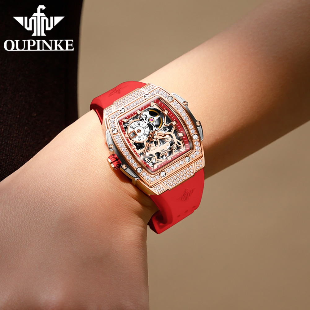 OUPINKE レディース腕時計 オリジナル高級ブランド ス - Luxury Watch Time のレビューと価格