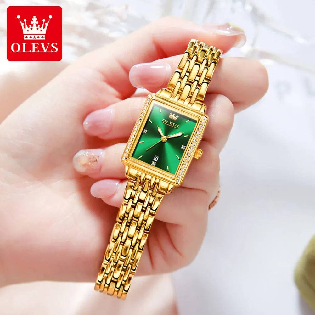 OLEVS 9995 エレガントなクォーツレディースレディー - Luxury Women'S Watch のレビューと価格