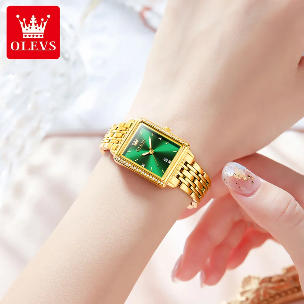 OLEVS 9995 エレガントなクォーツレディースレディー - Luxury Women'S Watch のレビューと価格