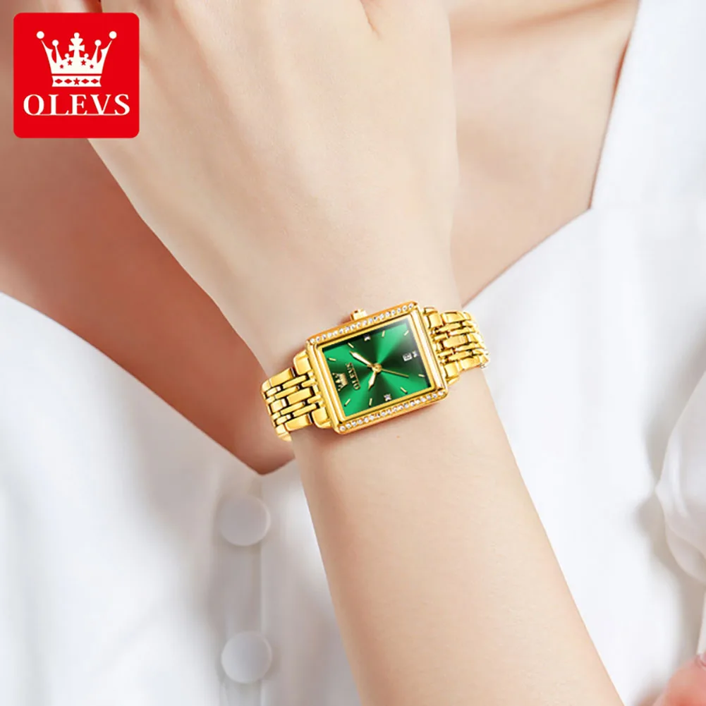 OLEVS 9995 エレガントなクォーツレディースレディー - Luxury Women'S Watch のレビューと価格