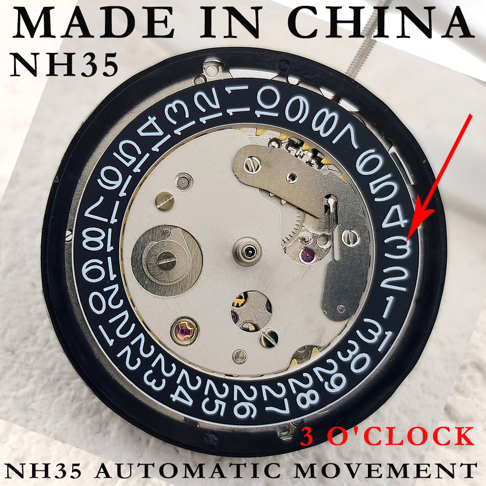中国製NH35A NH36Aムーブメントシングルカレンダーデ - Perpetual Calendar Watch のレビューと価格