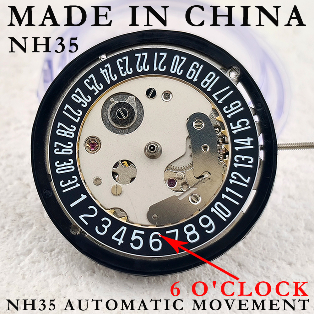中国製NH35A NH36Aムーブメントシングルカレンダーデ - Perpetual Calendar Watch のレビューと価格