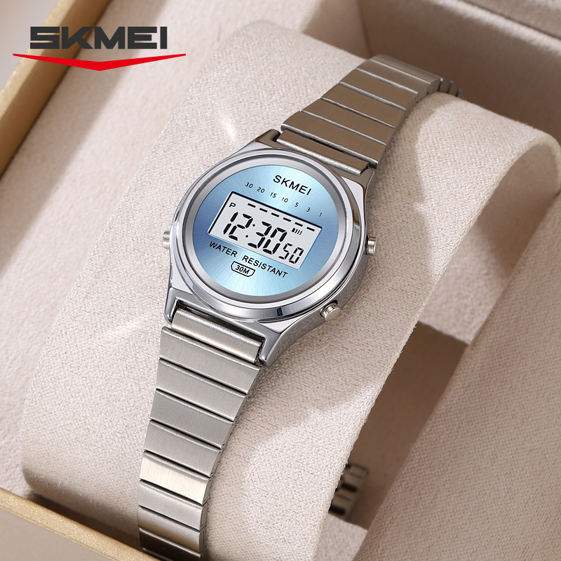 SKMEI 2521 小さな絶妙な女性用デジタル腕時計エレガ - Perpetual Calendar Watch のレビューと価格