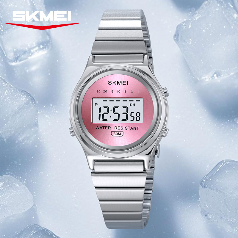 SKMEI 2521 小さな絶妙な女性用デジタル腕時計エレガ - Perpetual Calendar Watch のレビューと価格