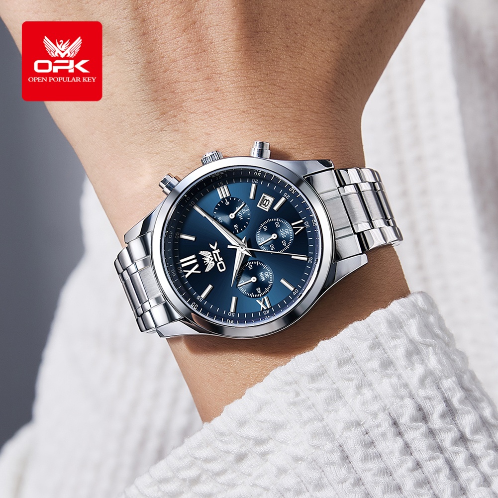 OPK 6052 メンズ腕時計 自動日付表示 ステンレススチ - Luxury Watch Display のレビューと価格