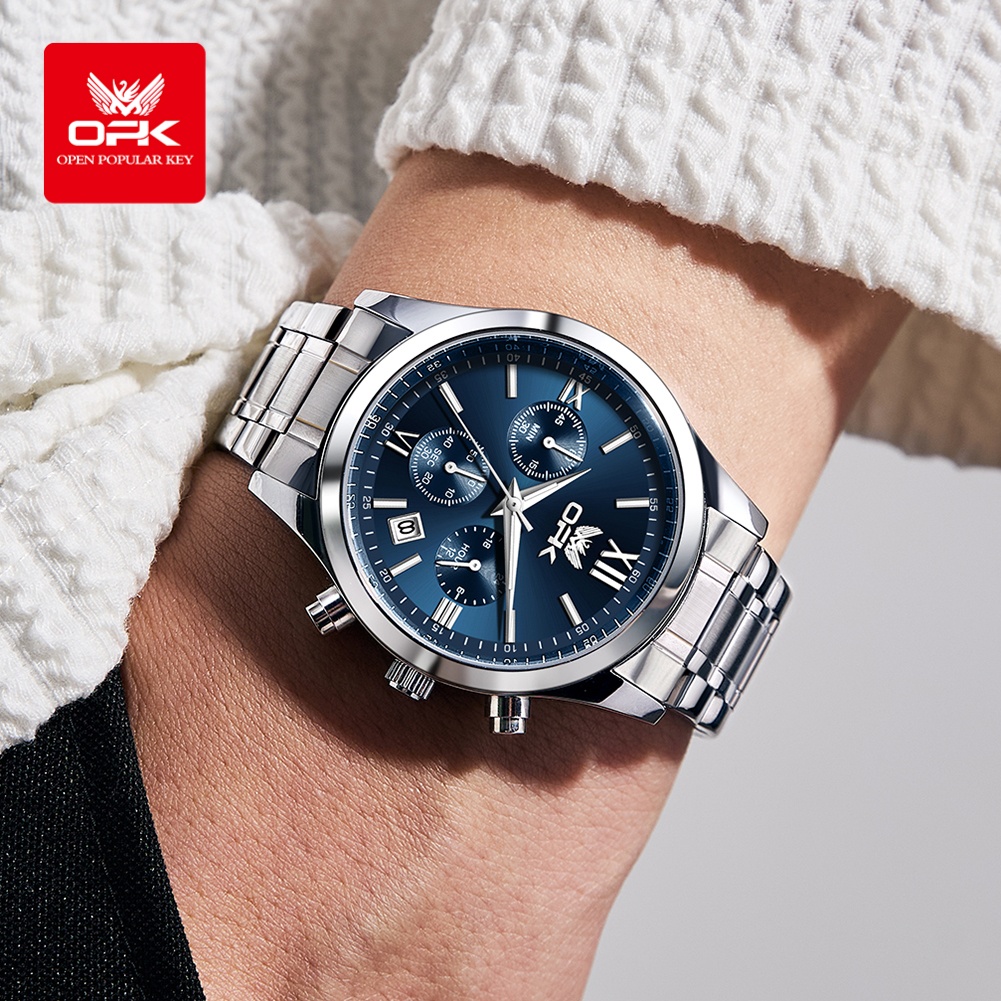 OPK 6052 メンズ腕時計 自動日付表示 ステンレススチ - Luxury Watch Display のレビューと価格