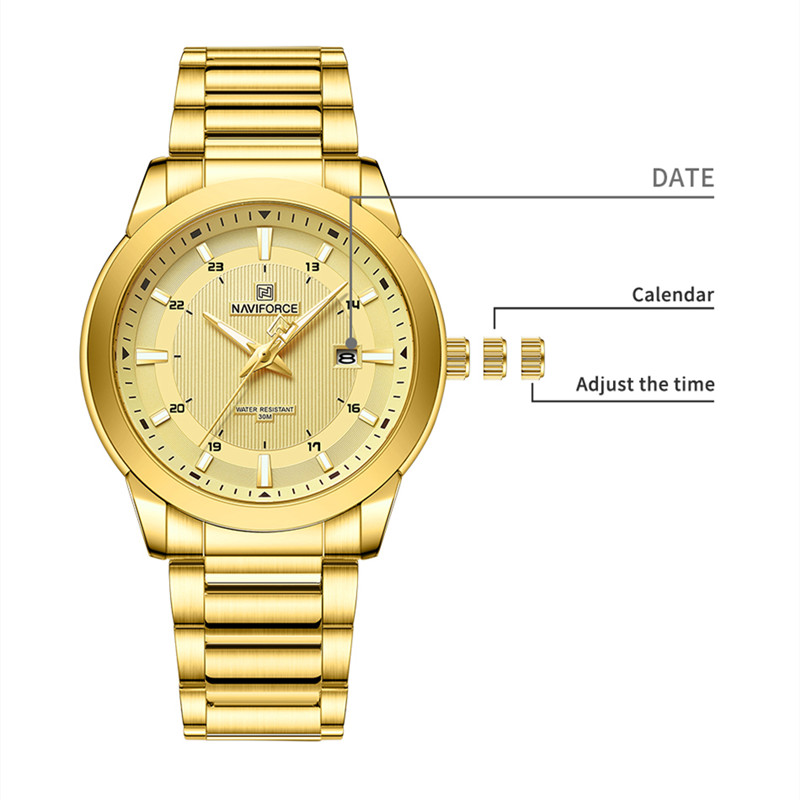 2024 トップブランド NAVIFORCE メンズ腕時計ス - Luxury Watch Name のレビューと価格