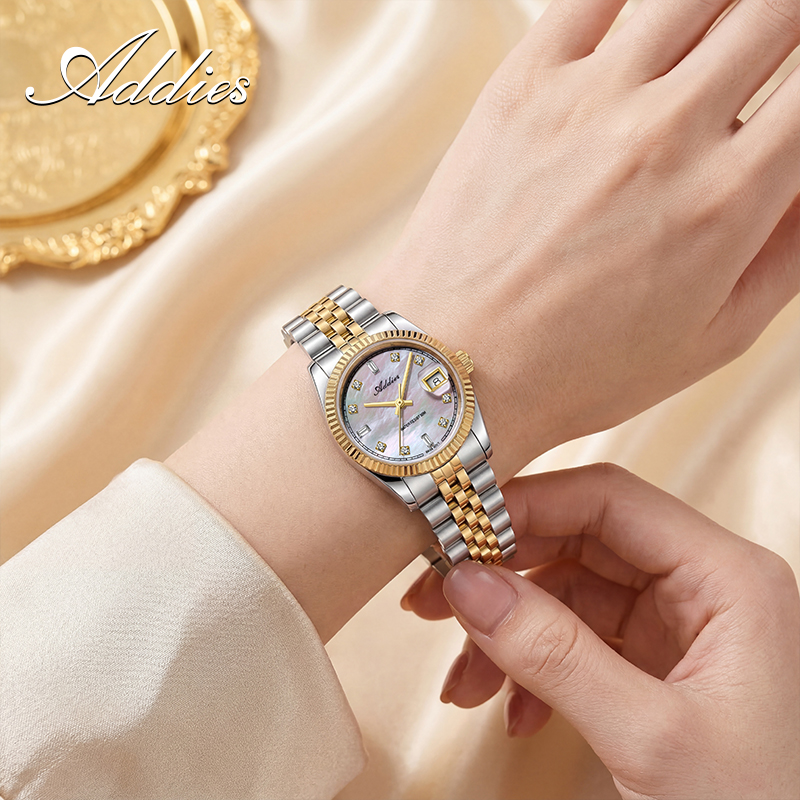 ADDIES 585 クォーツ女性用腕時計サファイアガラス  - Luxury Women'S Watch のレビューと価格