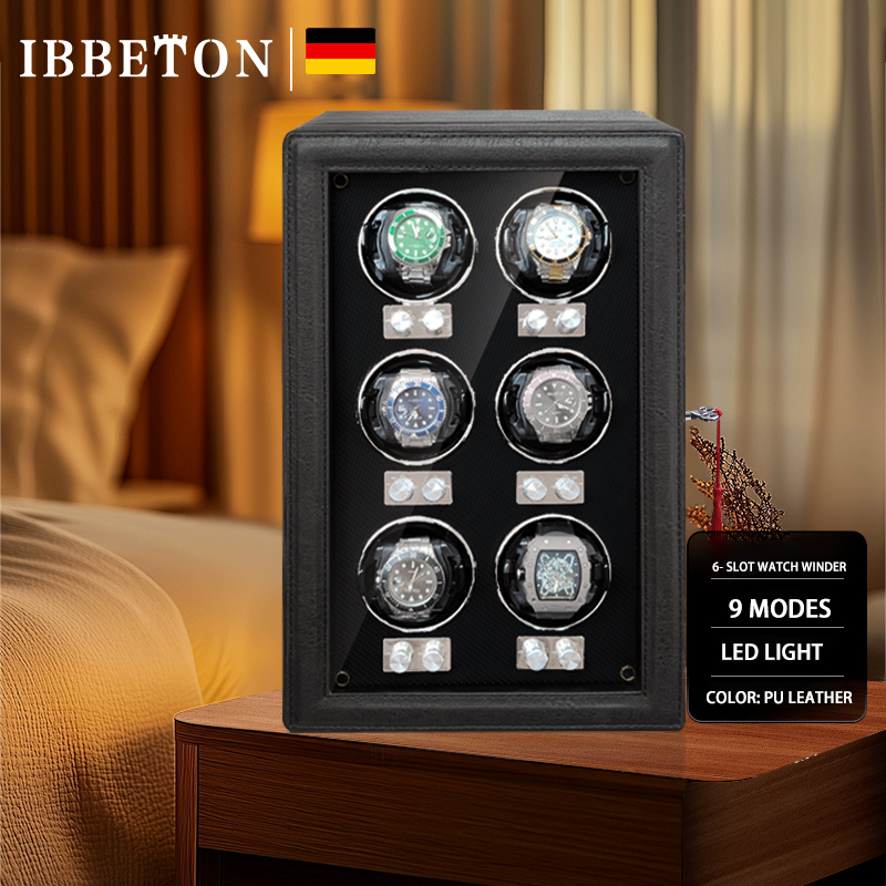 IBBETON 高級ブランド木製ウォッチワインダーハイエンド - Luxury Watch Winder Box のレビューと価格