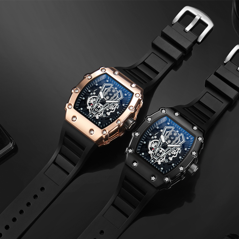 外国貿易時計男性用大型ダイヤルクォーツ防水スポーツスクエア発 - Luxury Watch Jacob And Co のレビューと価格
